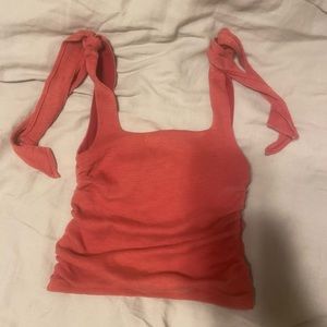 Red free people tank